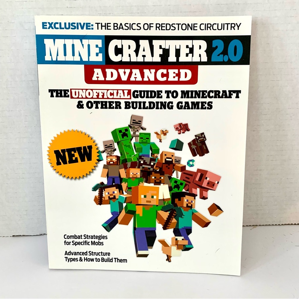 Mine Crafter 2.0 Book. The Unofficial Guide to Minecraft & other building games.